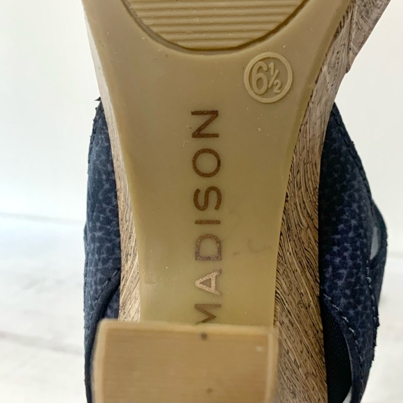 Madison Cork Platform Sandals Size 6 1/2 - Picture 4 of 8